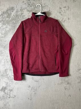 Nike ACG Thermal Wool Blend Full Zip Jacket Womens Small Outdoor Hiking Gorpcore